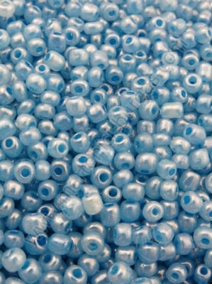 Albastru de sticla Ceylon 4mm 50g 334073