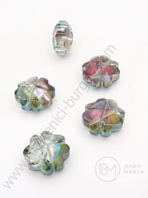Cristal trifoi 17x17x9mm galvanizat gaură 1.2mm 1 buc 335350