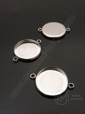 Element de bază OȚEL (304) pentru instalare 16mm 1 pachet 3 bucăți 307924