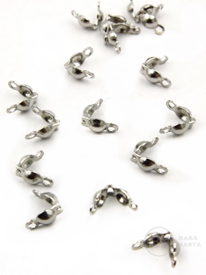 Duză 6x3mm OȚEL (304) diametru interior 2.4mm 30 bucăți 305990
