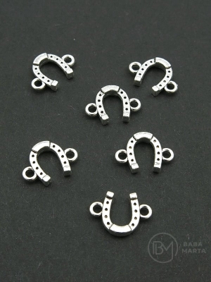Potcoavă cu element metalic 16x11mm 20 buc 306587