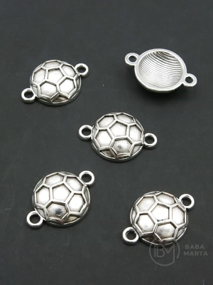 Bilă metalică 21x14mm 10 bucăți 306590