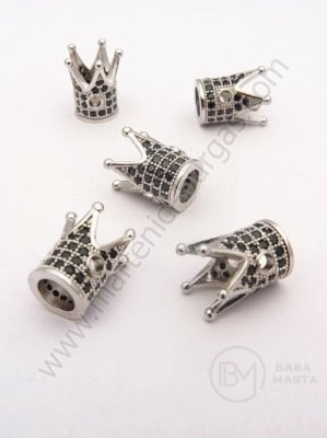 Coroană 12x11x9mm cu cristal forjat 1 bucată 305277