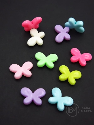 Fluture 17x13x4mm MIX 40gram ~73buc 311423