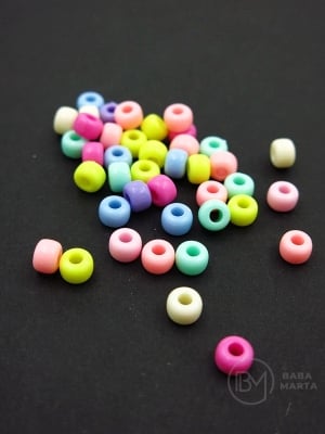 Cilindru 7x4mm MIX 40gram ~325buc 311427