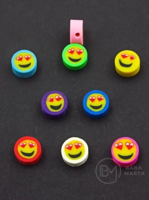 Mărgele FIMO 9~10x4.5mm zâmbet 10 buc 312939