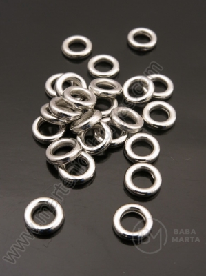 Mărgele SSV 8x2mm color argintie 200 buc 318326
