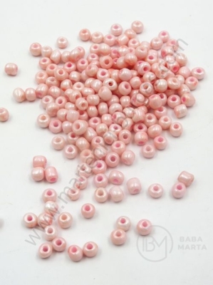 Mărgele de sticlă 4~5x3~5mm diametru 1.3mm 1 pachet 50g 334140