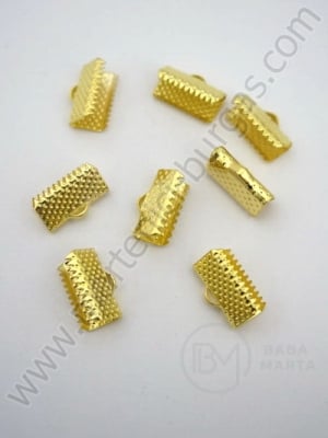 Agrafe Vârf 13mm culoare aurie 50 buc 301205