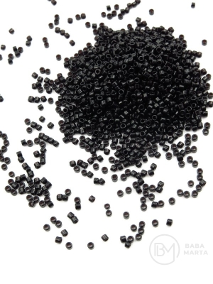Mărgele de sticlă 2x2mm 40grame ~4400 bucăți 331104