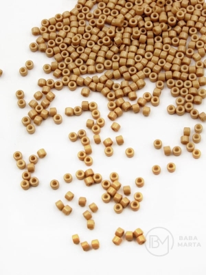 Mărgele de sticlă 2x2mm 40grame ~4400 bucăți 331107