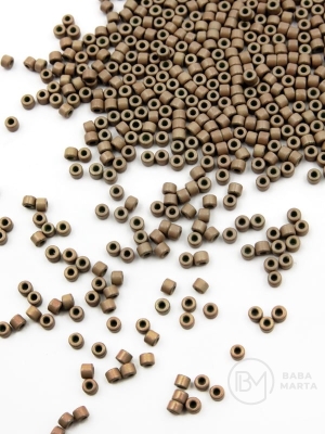 Mărgele de sticlă 2x2mm 40grame ~4400 bucăți 331108