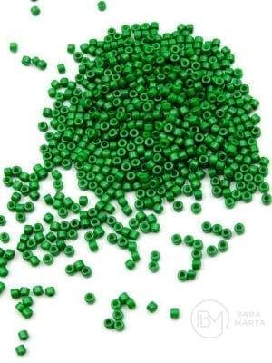 Mărgele de sticlă 2x2mm 40grame ~4400 bucăți 331135