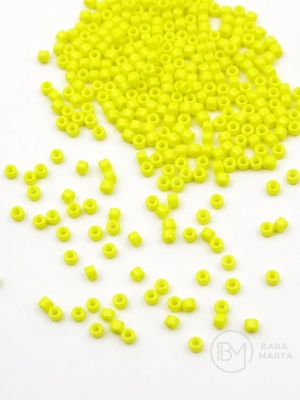 Mărgele de sticlă 2,5x2mm 40grame ~3100 bucăți 331158