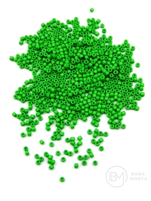 Mărgele de sticlă 2,5x2mm 40grame ~3100 bucăți 331183