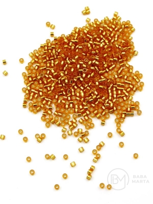 Mărgele de sticlă 2,5x2mm 40grame ~3100 bucăți 331188