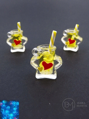 LAMPĂ PENDANTĂ 17x11mm stea cocktail gaură 2mm 2 buc 335932
