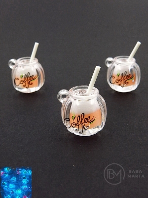 LAMPĂ PENDANTĂ 17x15mm gaură 2mm 2 buc 335941