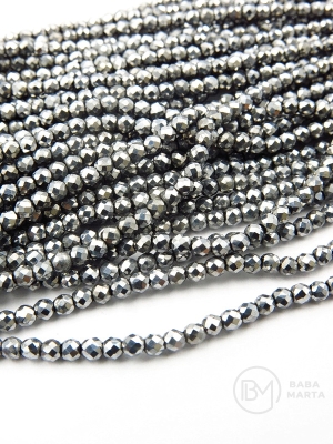 Cristal ~bilă fațetată de 2 mm ~167 buc ~36 cm 1 șir 342227