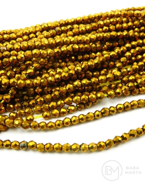 Cristal ~bilă fațetată de 2 mm ~167 buc ~36 cm 1 șir 342228