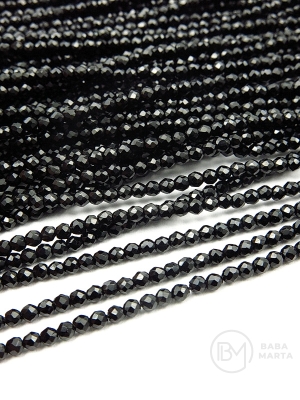 Cristal ~bilă fațetată de 2 mm ~180 buc ~36 cm 1 șir 342601