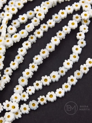 Pahar Flori din Millefiori ~6x3mm ~65 buc 343474