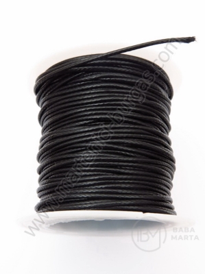 Sfoară coreeană neagră ~1.2mm 1 rollă ~10 metri 441201