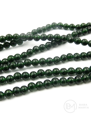 Bilă verde Sunstone 3.5 mm 36 cm ~100 pieces 1 şir 351232