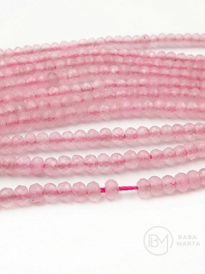 Abac din jadeit ~4.5x~3mm ~36cm ~115 bucăți 1 șir 351250