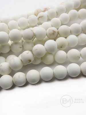 Magnezit MAT bilă 8mm ~48 bucăți 39cm 1 șir 351257