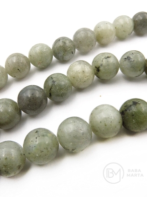 Labradorit natural, bilă de 10mm, 38cm ~38 bucăți, 1 șir 351340