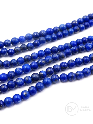 Mărgele naturale Lapis Lazuli 3mm ~125 bucăți 38cm 1 șir 351393