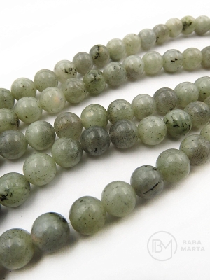 Bilă naturală de labradorit 8mm 38cm ~47 bucăți 1 șir 351501