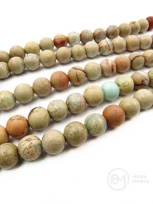 Bilă Jasper Aqua Terra 8mm 38cm ~48 buc 1 șir 351505