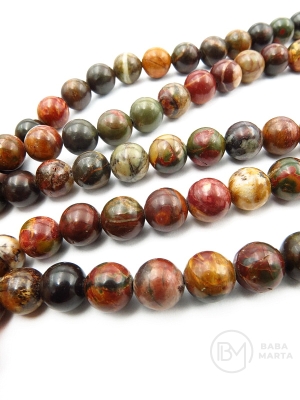 Bilă Jasper Picasso 8mm 39cm ~46 bucăți 1 șir 352085