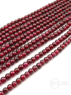 Bilă de granat 3mm 39cm ~135 pieces 1 şir 353359