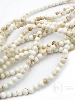 Bilă de magnesite 4mm ~95 pieces 38cm 1 şir 353416