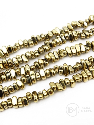 Hematit 4~6x5~12x3mm 40cm ~110 buc 1 șir 353684