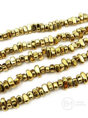 Hematit 4~6x5~12x3mm 40cm ~110 buc 1 șir 353685