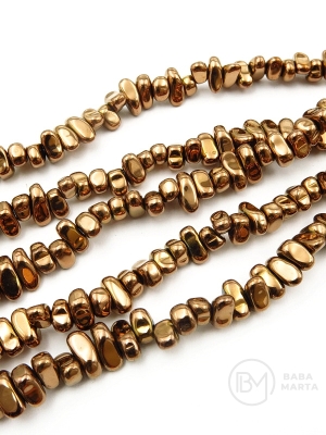 Hematit 4~6x5~12x3mm 40cm ~110 buc 1 șir 353687