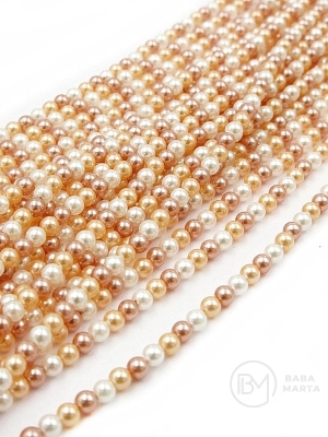 Perlă Mallorca 3mm 40cm ~130 buc 1 șir 355733