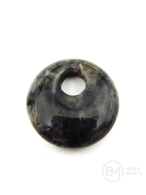Disc pandantiv 18x6mm Labradorit gaură 5mm 355770