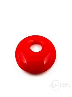 Disc pandantiv 18x6mm jadeit gaură 5mm 355774