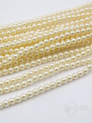 Perlă Mallorca 3mm 40cm ~130 buc 1 şir 355825