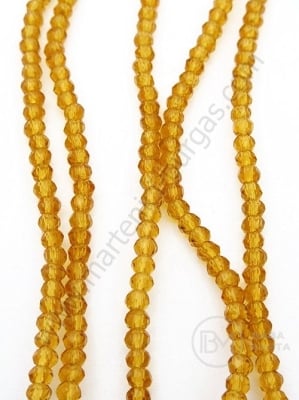 Șir de cristale ~3x~2.2mm gaură 0.6mm ~180 buc ~40cm 1 buc 342542