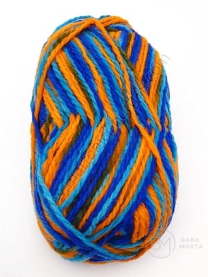 Brad Ethno colorat 100% lână 100g ~170m 431375
