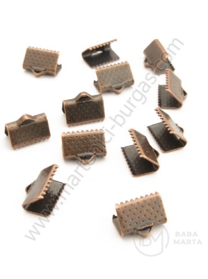 Vârf clips 10mm culoare cupru 50 buc 301202