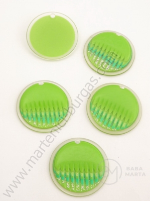 Pendant din rășină 25.5mm gaură 2mm 10 pcs 311564