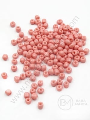 Mărgele de sticlă 4~5x3~5mm gaură 1.3mm 1 pachet 50g 334143