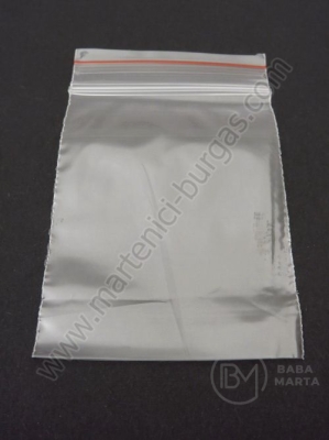 Plicuri cu fermoar 17x25cm transparent, 1 pachet, 100 buc. 112070
